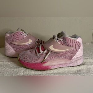 Nike KD 14 Aunt Pearls Men's Size 8 Basketball Shoe Pink Sneaker